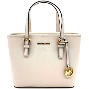 Michael Kors Jet Set Travel Extra-Small Top-Zip Tote Bag White (NWT)